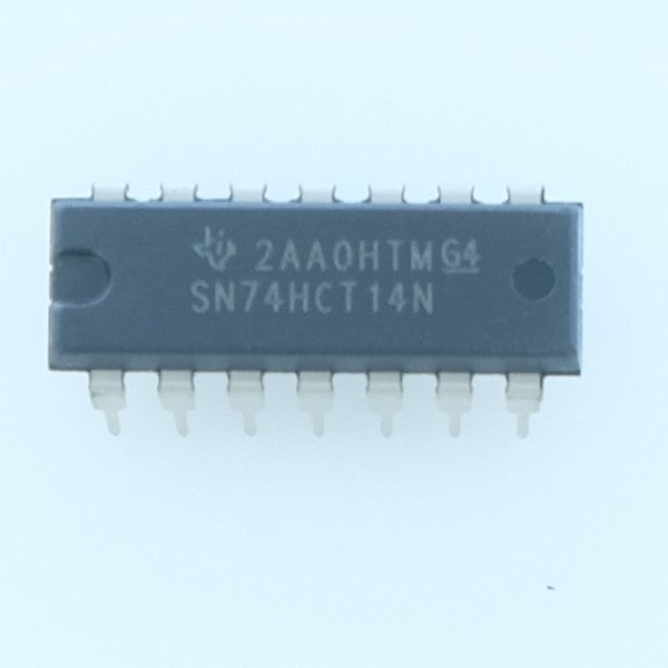 SN74HCT14N  Hex Schmitt-Trigger Inverter DIP-14 Texas - Distri-Compo