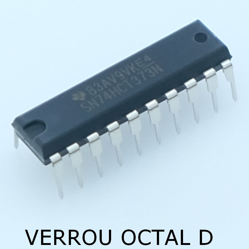 SN74HCT373N Octal transparent D-TYPE DIP-20 Texas - Distri-Compo