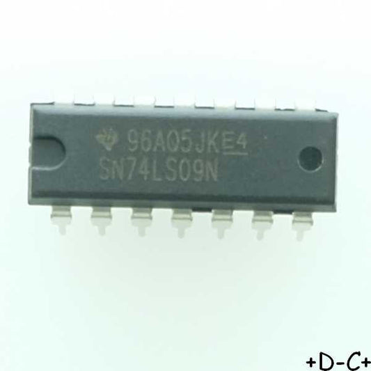 SN74LS09N AND Gate 4-Element 2-IN DIP-14 Texas RoHS