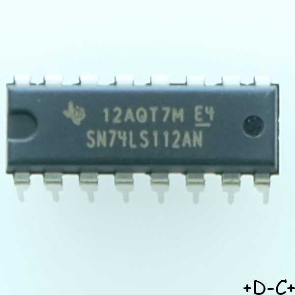 SN74LS112AN Dual J-K Negative DIP-16 Texas