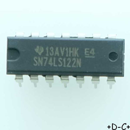 SN74LS122N Retriggerable monostable multivibrator DIP-14 TEXAS RoHS