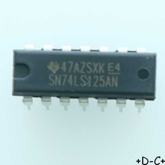 SN74LS125AN Quad bus buffer DIP-14 Texas RoHS