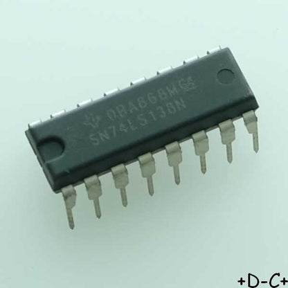 SN74LS138N Decoder Demultiplexer DIP-16 Texas RoHS