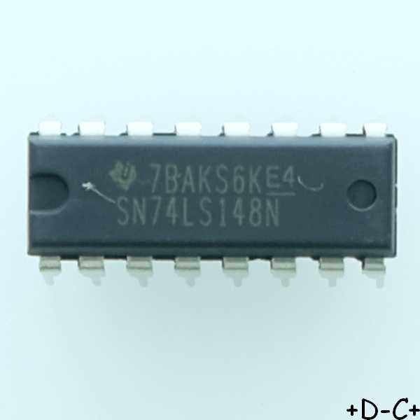 SN74LS148N 8-3 Line priority DIP-16 Texas
