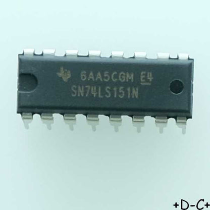 SN74LS151N 8 to 1 line data selector DIP-16 Texas RoHS
