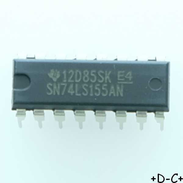 SN74LS155AN Dual 2 to line decoder DIP-16 Texas RoHS