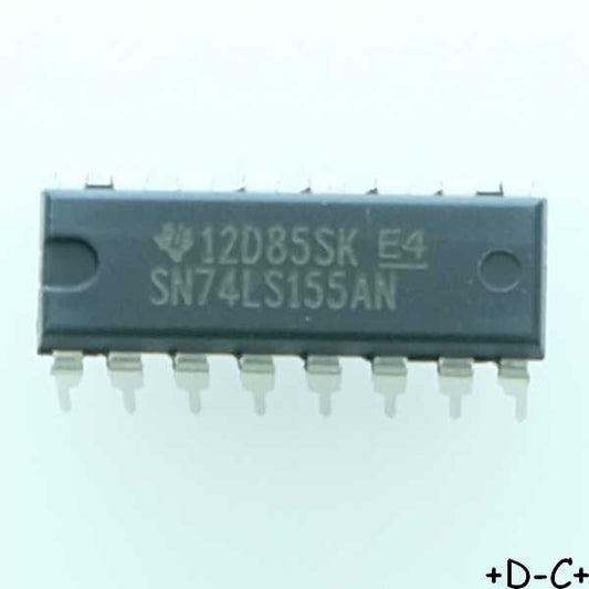 SN74LS155AN Dual 2 to line decoder DIP-16 Texas RoHS