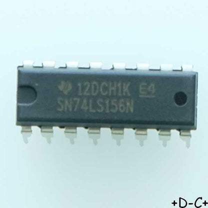 SN74LS156N Dual 2 to 1 line decoder DIP-16 Texas RoHS