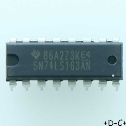 SN74LS163AN SYNCHRONOUS 4-BIT DIP-16 TEXAS RoHS