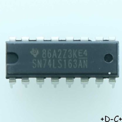 SN74LS163AN SYNCHRONOUS 4-BIT DIP-16 TEXAS RoHS