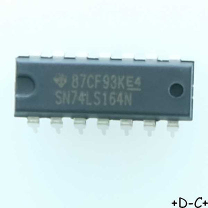 SN74LS164N Registre d‚calage 8 bits DIP-14 Texas RoHS