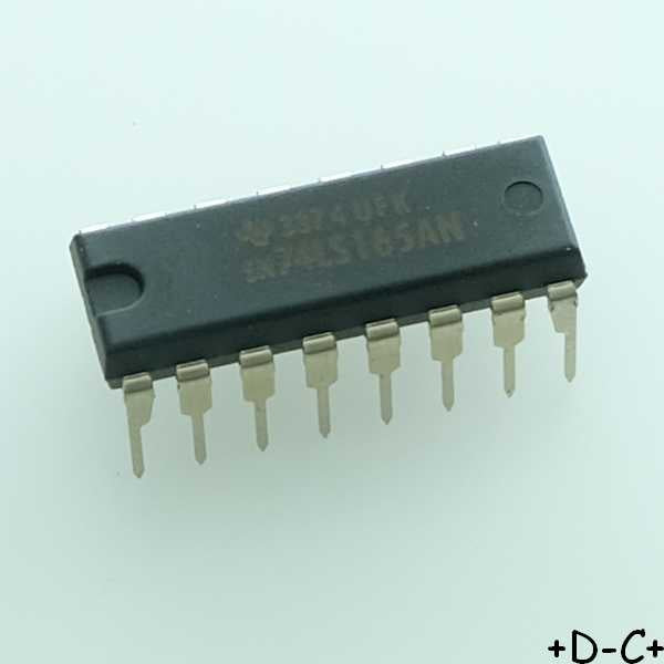 SN74LS165AN Serial-out shift register DIP-16 Texas