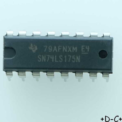 SN74LS175N Quadruple D-Type Flip-Flops TEXAS DIP-16 RoHS