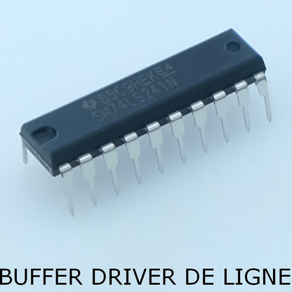 SN74LS241N Octuple tampon de bus DIP-20 Texas - Distri-Compo