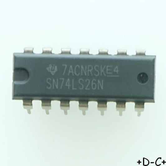 SN74LS26N Nand Gate 4-Element 2-IN DIP-14 Texas RoHS