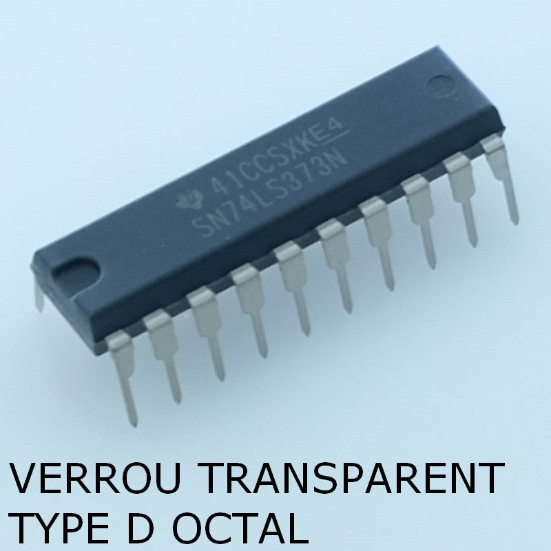 SN74LS373N Latch Transparent 3-ST 8-CH D-Type DIP-20 Texas - Distri-Compo