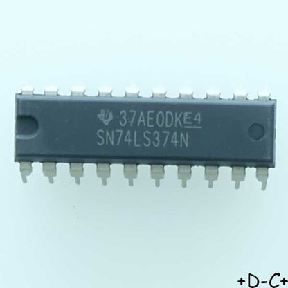 SN74LS374AN Octal D-Type Edge Triggered Flip-Flops DIP-20 Texas RoHS