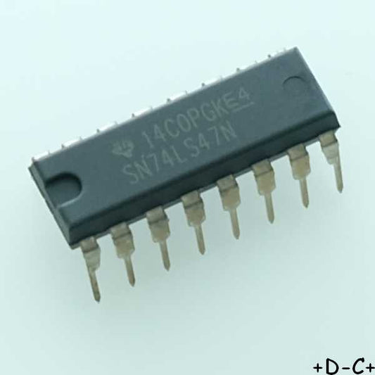 SN74LS47N BCD-to-Seven-Segment Decoders/Drivers DIP-16 Texas Rohs