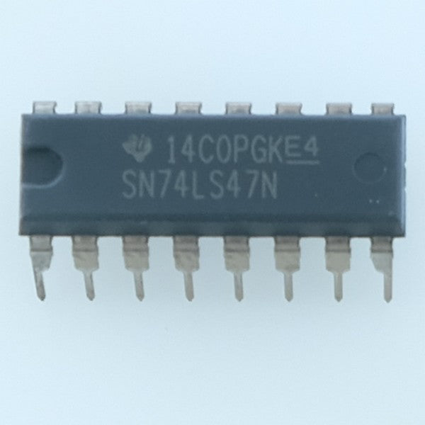 SN74LS47N BCD-to-Seven-Segment Decoders/Drivers DIP-16 Texas