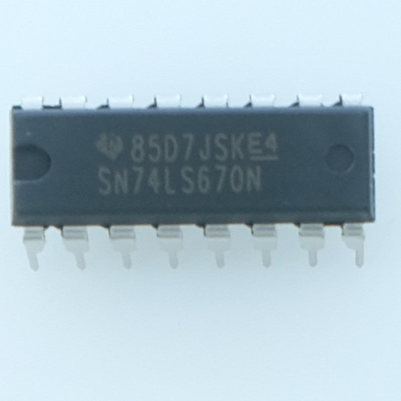 SN74LS670N Register File Single-Element 4-CH DIP-16 Texas - Distri-Compo