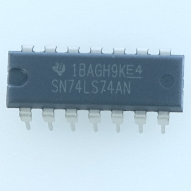SN74LS74AN Bascule D avec preset clear DIP-14 Texas - Distri-Compo