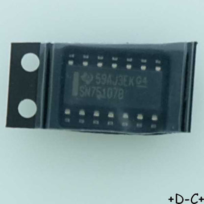 SN75107BDR Dual Receiver SOIC-14 Texas RoHS