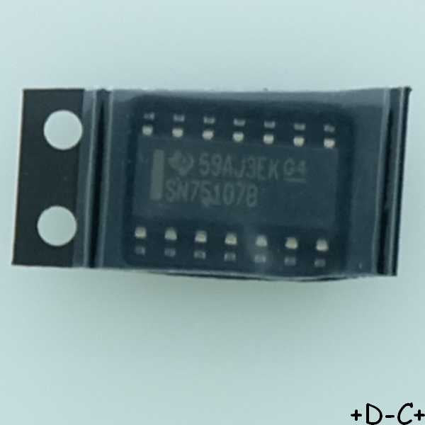 SN75107BDR Dual Receiver SOIC-14 Texas RoHS