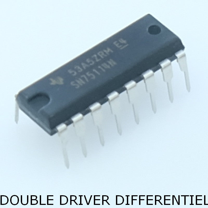 SN75114N Dual Differential Line Driver DIP-16 Texas - Distri-Compo