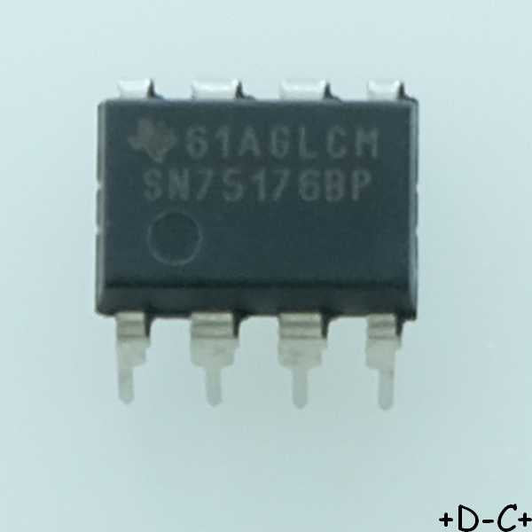 SN75176BP Differential Bus Transceivers DIP-8 Texas RoHS