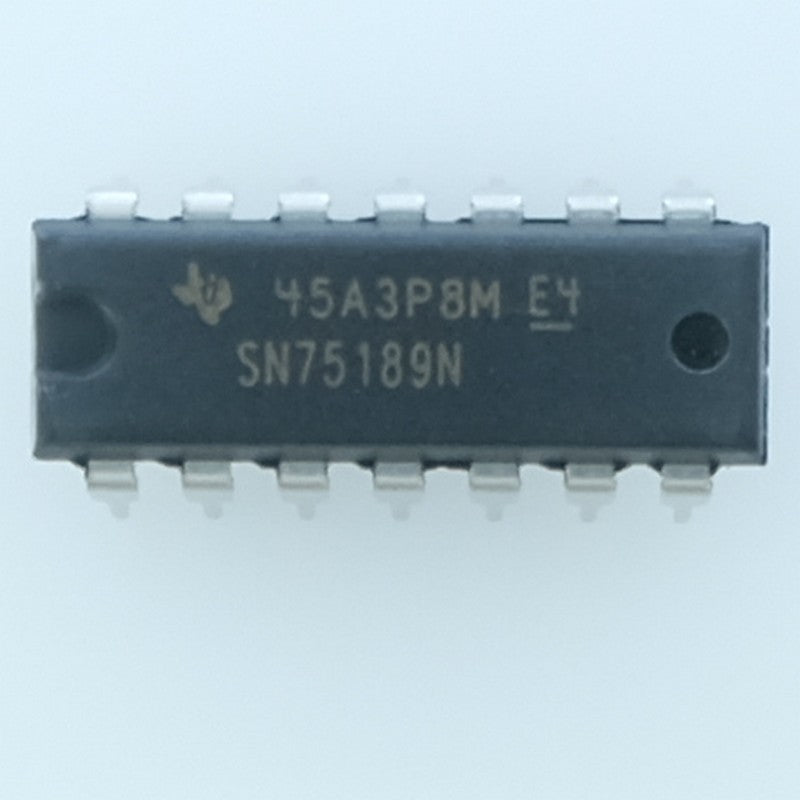 SN75189N Quadruple Line Receiver RS232 DIP-14 Texas - Distri-Compo