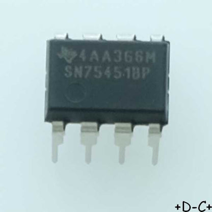 SN75451BP Driver de peripherique DIP-8 Texas RoHS