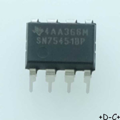 SN75451BP Driver de peripherique DIP-8 Texas RoHS