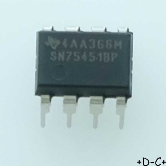 SN75451BP Driver de peripherique DIP-8 Texas RoHS