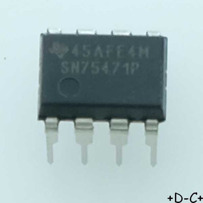 SN75471P Dual High-Voltage High-Current Peripheral Drivers DIP8 Texas