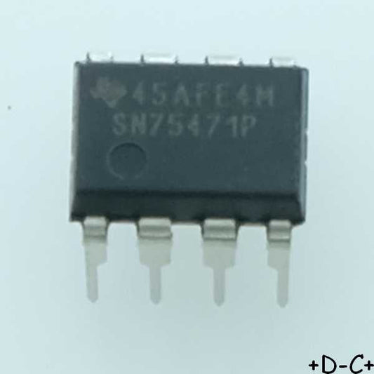 SN75471P Dual High-Voltage High-Current Peripheral Drivers DIP8 Texas