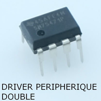 SN75471P Dual High-Voltage High-Current Peripheral Drivers DIP8 Texas - Distri-Compo