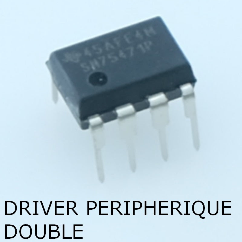 SN75471P Dual High-Voltage High-Current Peripheral Drivers DIP8 Texas - Distri-Compo