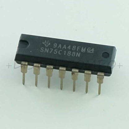 SN75C188N Quad Transmitter RS-232 DIP-14 Texas RoHS
