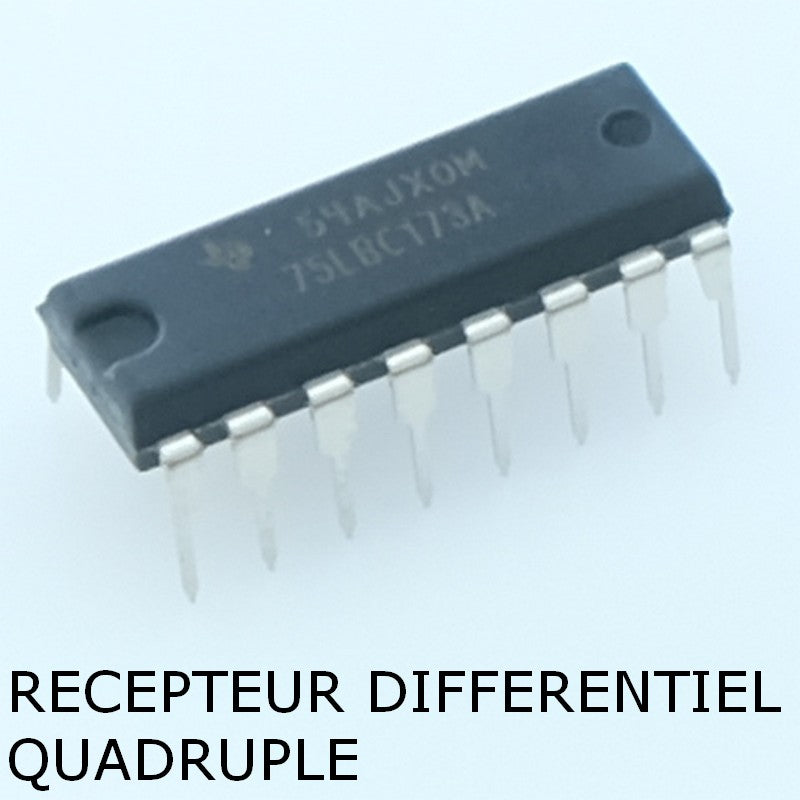 SN75LBC173AN Quad receiver RS-422/RS-485 DIP-16 Texas - Distri-Compo