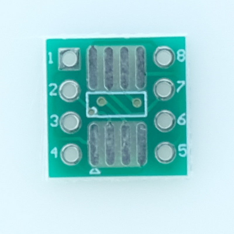 PCB SOP-8 Vers DIP-08 avec Barrette de contacts au pas de 2.54mm