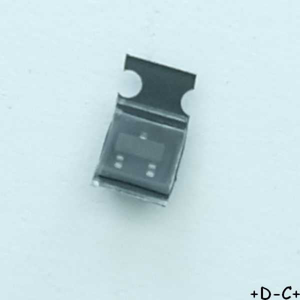 BC847W Transistor BJT NPN 45V 100mA 200mW SOT-323 Nexperia - Distri-Compo