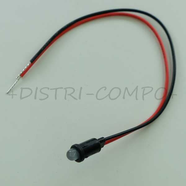 Indicateur LED 5mm rouge vert 60° SSI-LXH600HGW-150 Lumex