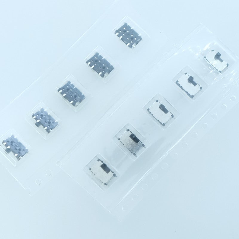 SSSS820201 Commuateur glissière DPDT SMD 300mA 5VDC Alps Alpine (lot de 10)
