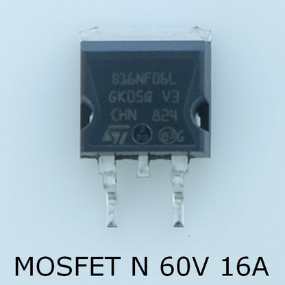STB16NF06L Transistor MOSFET 60V 16A D2PAK STM