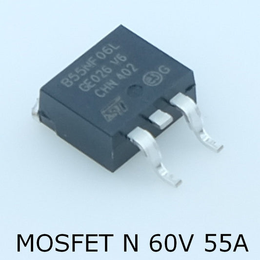 STB55NF06L Transistor MOSFET N 60V 55A D2PAK STM