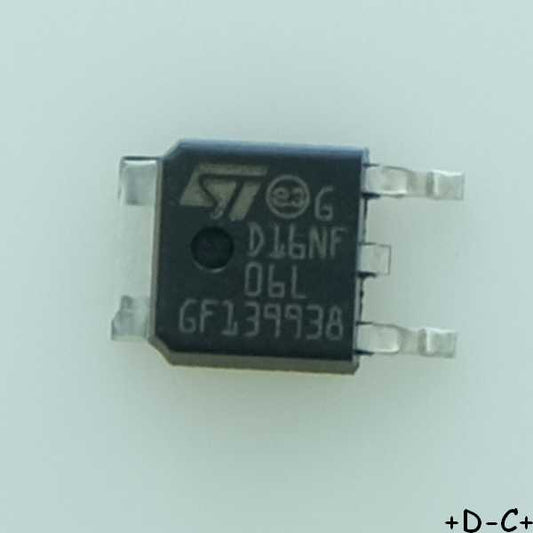 STD16NF06L Transistor 60V 24A DPAK STM RoHS