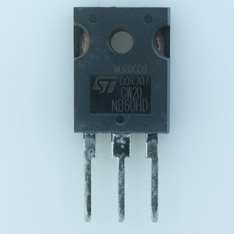 STGW20NB60HD Transistor IGBT canal N 600V 20A TO-247 STM