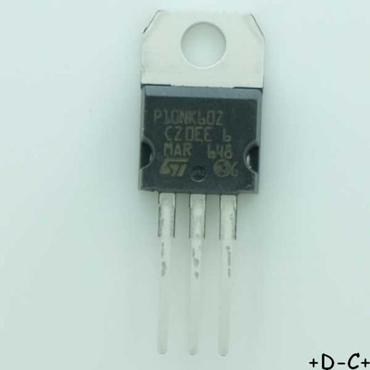 STP10NK60Z Transistor mosfet 10A 600V TO-220 STM