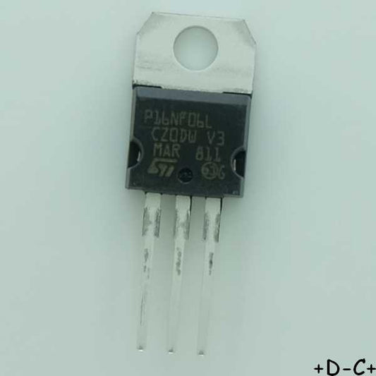 STP16NF06L Transistor Mosfet N 60V 16A TO-220 STM RoHS