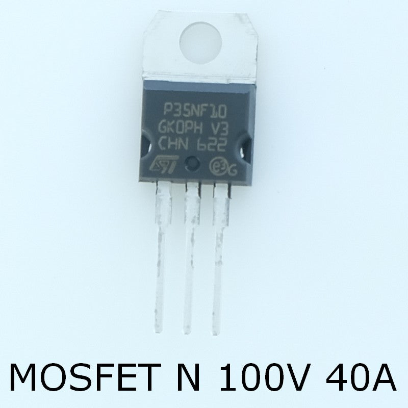 STP35NF10 Transistor MOSFET N 100V 40A 0.03ohm TO-220 STM - Distri-Compo